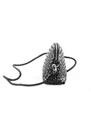 Chunky Fellini Pochette Nera Lucida DRAGON DIFFUSION | 8011pPATENTBLACK